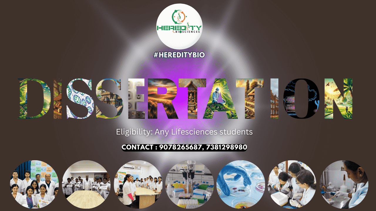 You are currently viewing Student Dissertation Program at Heredity Biosciences, Bhubaneswar: Hands-on Research Training for Future Scientists